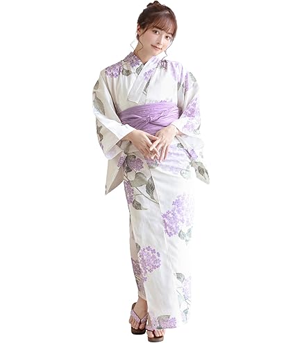 Amazon.co.jp: dita 浴衣 泡沫の花しらべ 浴衣5点セット : ファッション